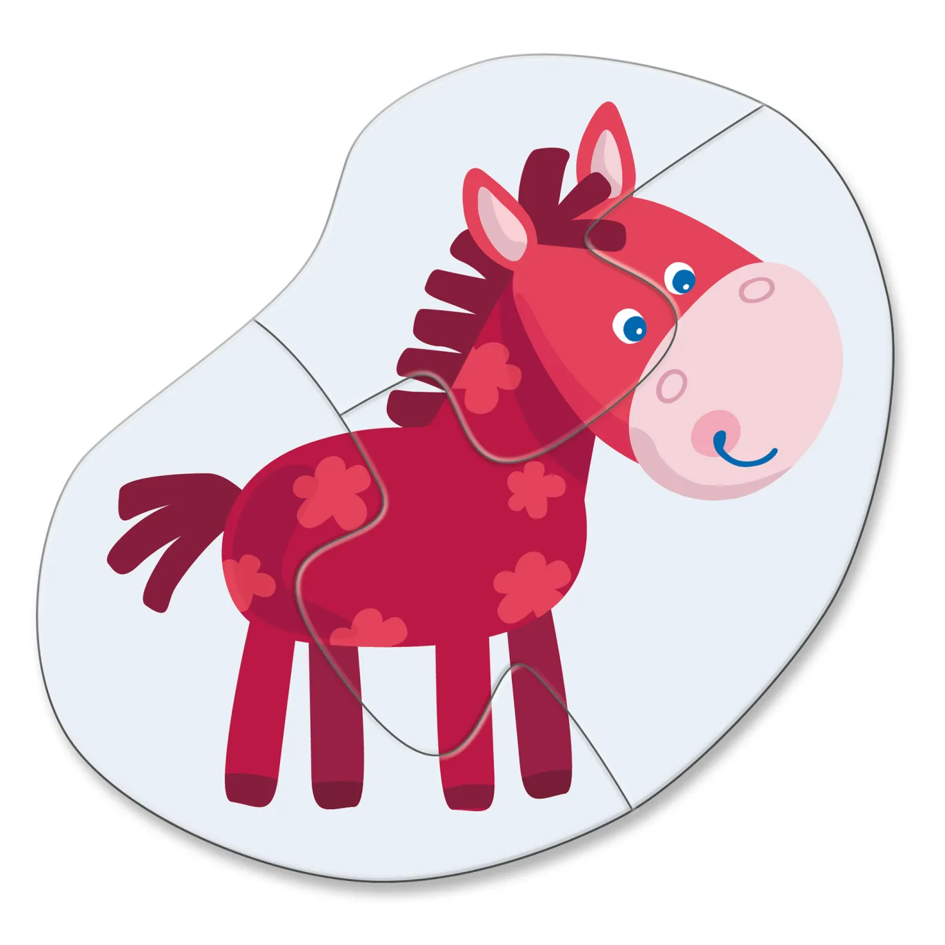 4 erste Puzzles – Tierkinder