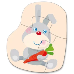 4 erste Puzzles – Tierkinder