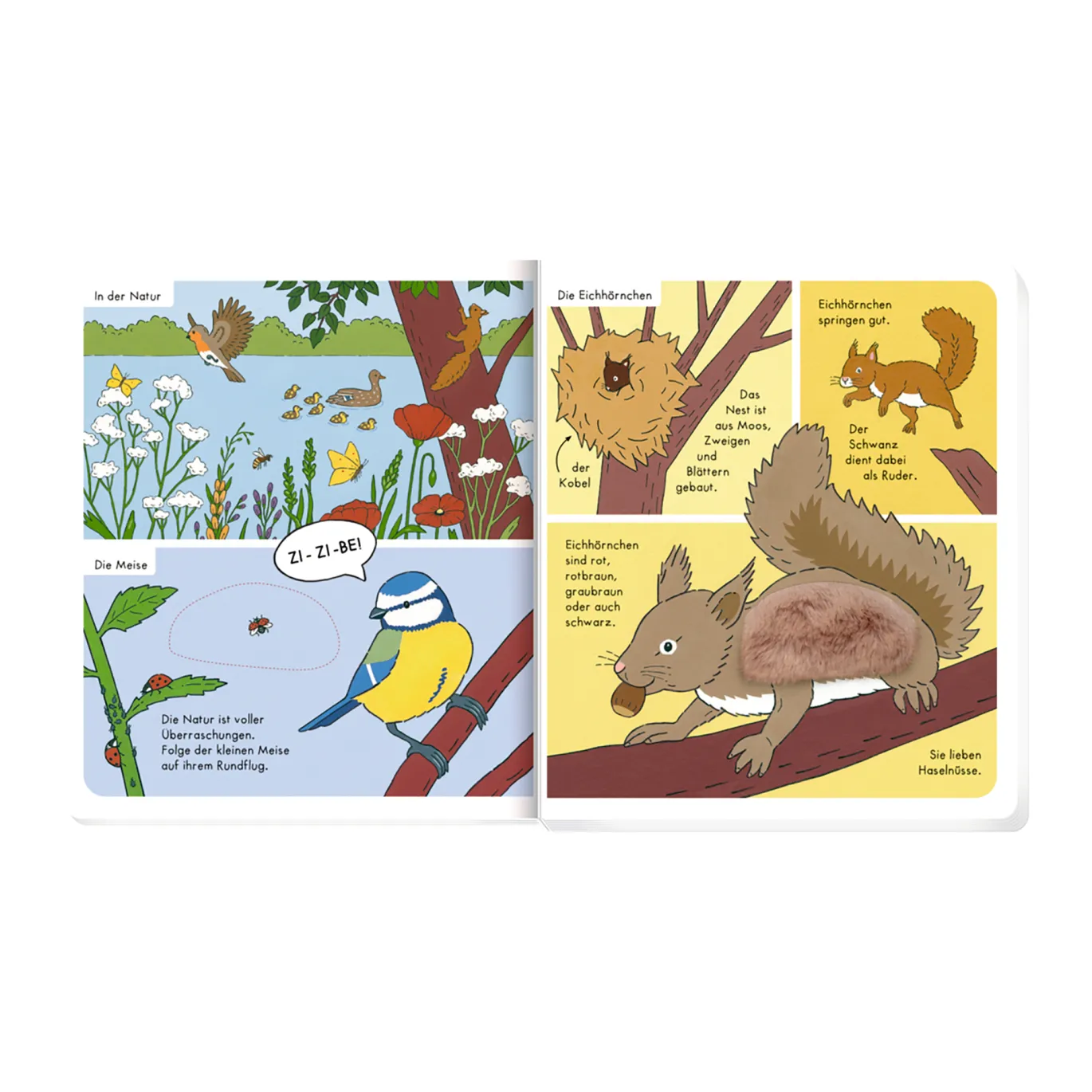 Fühlbuch Mein Fühl-Wörterbuch: In der Natur