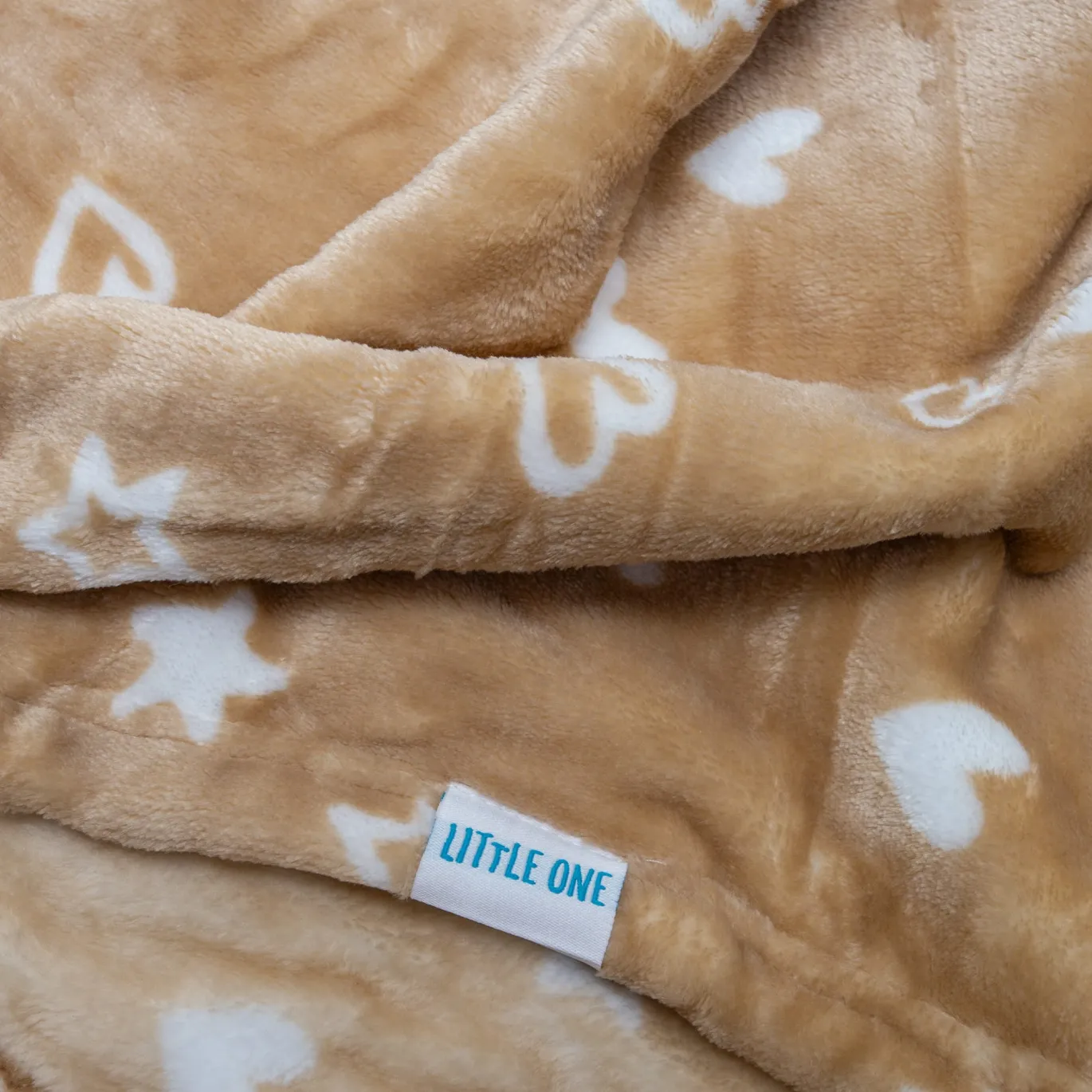 Flanell Fleecedecke Herzchen