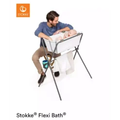 Flexi Bath® White Grey mit hitzeempfindlichem Stöpsel