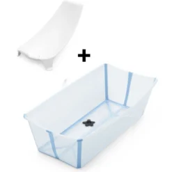 Flexi Bath® XL Bundle Ocean Blue inkl. Newborn Support