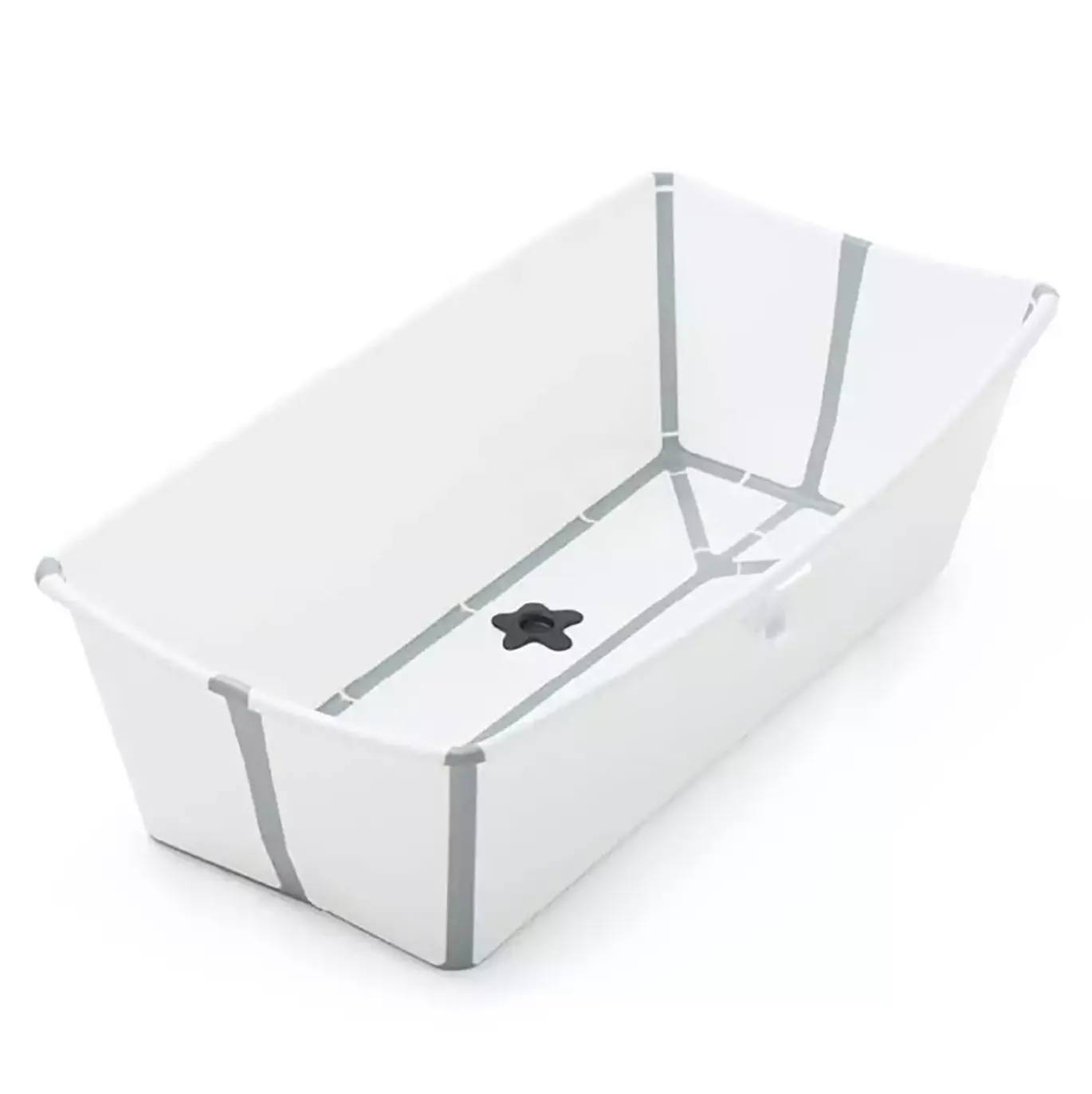 Flexi Bath® XL White mit hitzeempfindlichem Stöpsel
