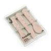 Foodie Besteck Set Happy Dots Rosa