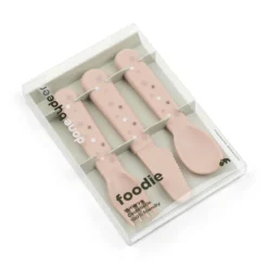 Foodie Besteck Set Happy Dots Rosa
