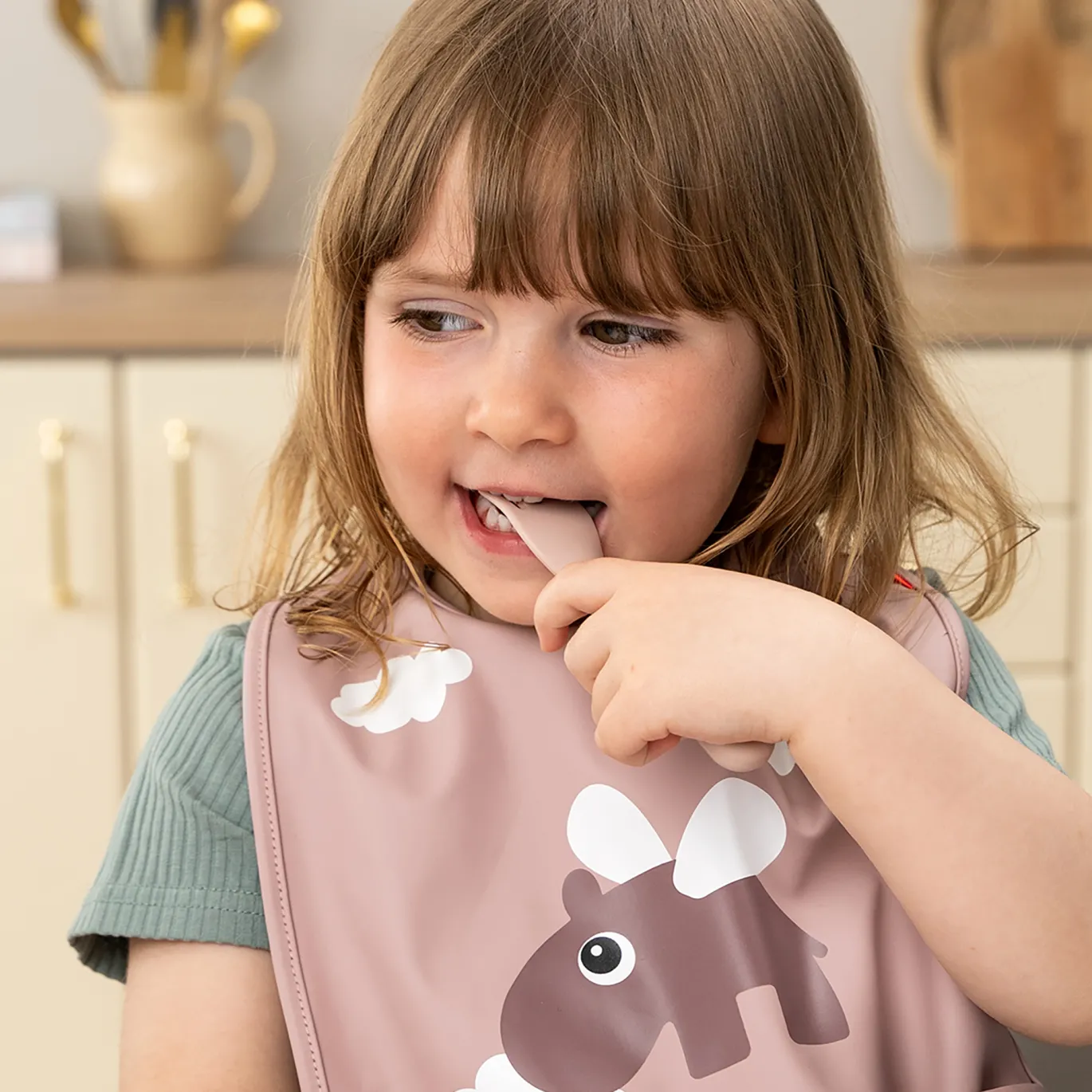 Foodie Besteck Set Happy Dots Rosa
