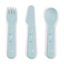 Foodie Besteckset Happy Dots Blau