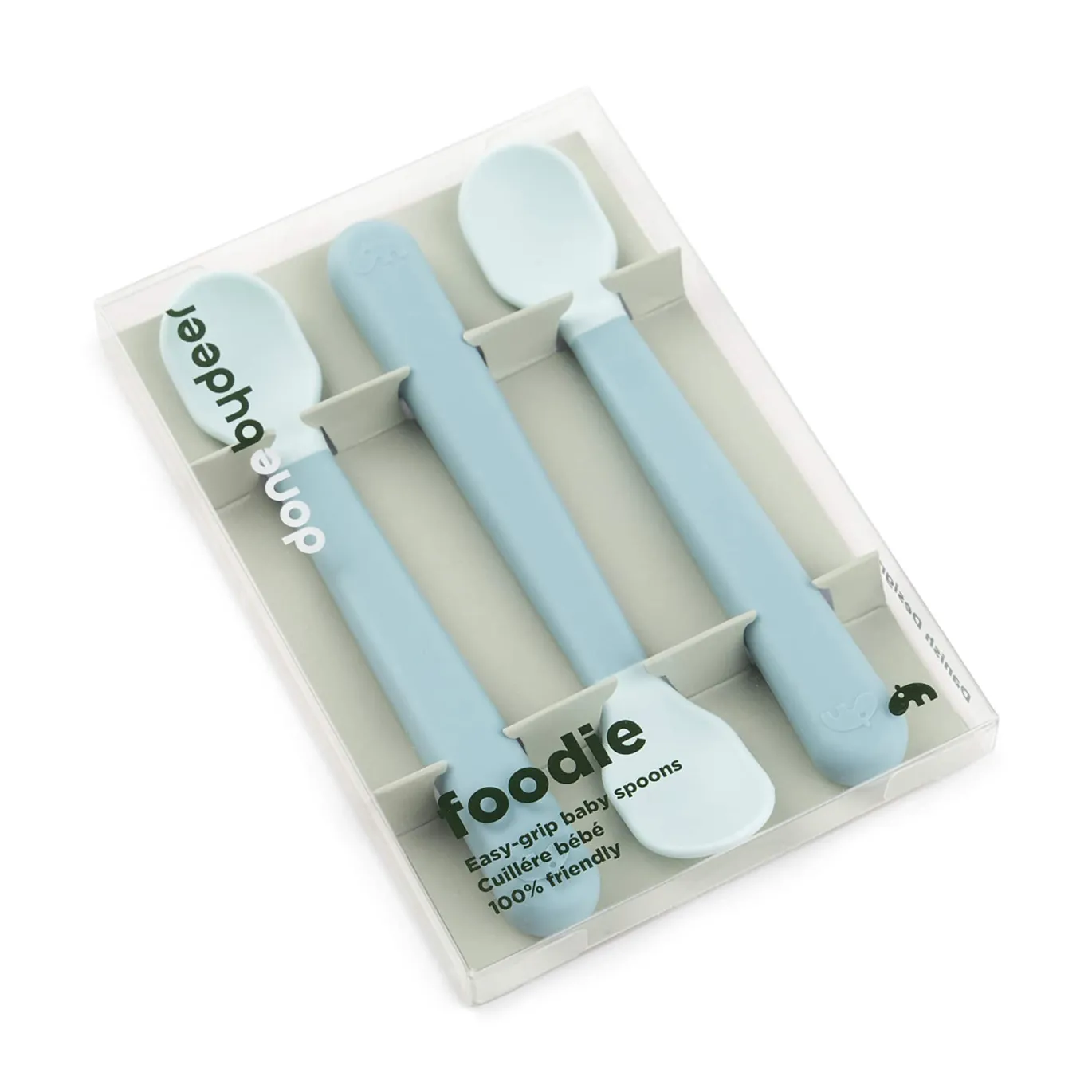 Foodie easy-grip Babylöffel 3er-Pack