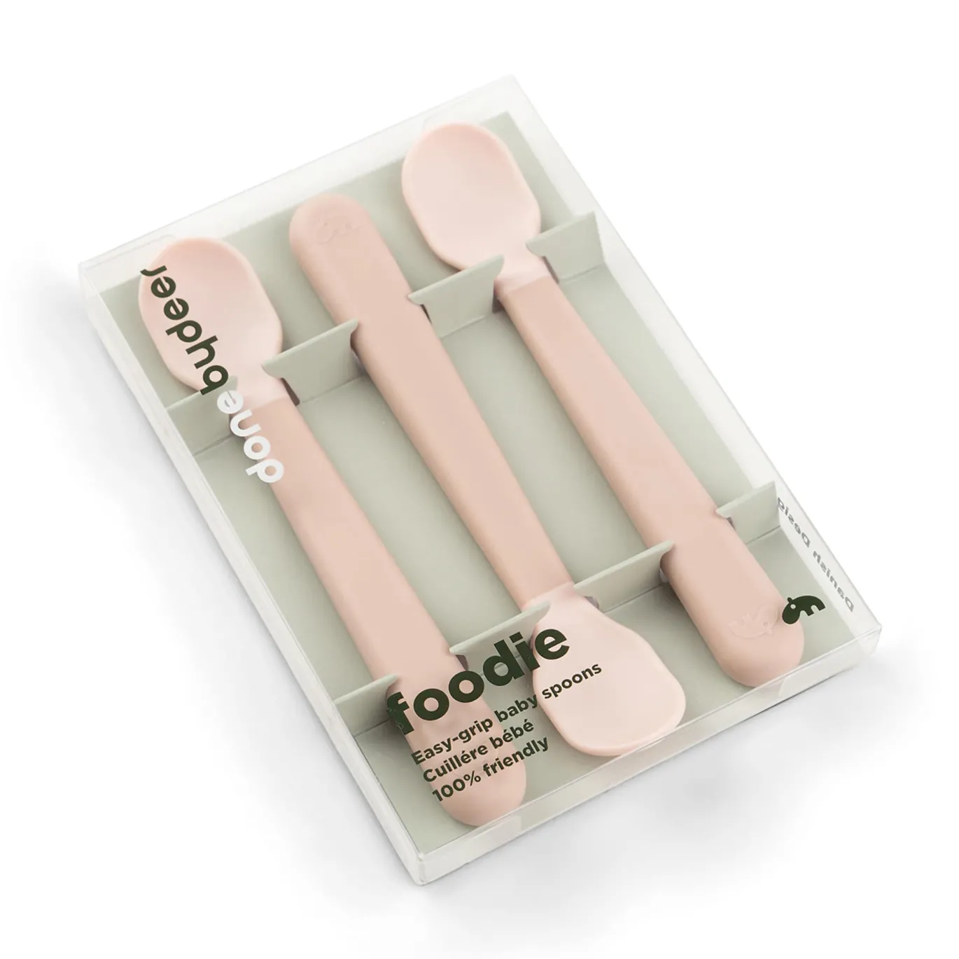 Foodie easy-grip Babylöffel 3er-Pack