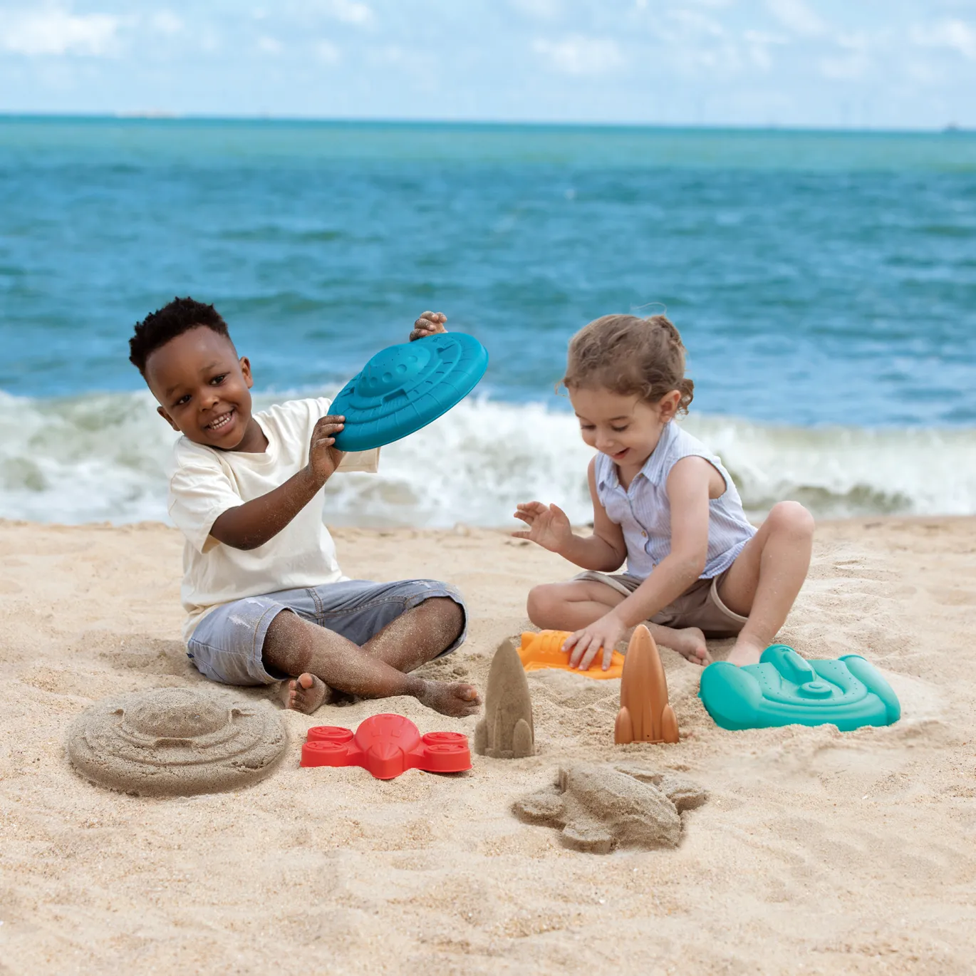 Forschungsraumschiff-Spielzeug-Set