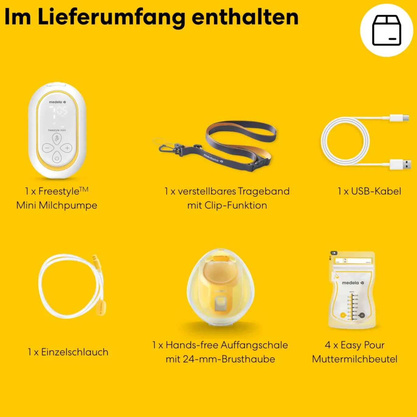 Freestyle™ Mini Hands-free Einzelpumpe