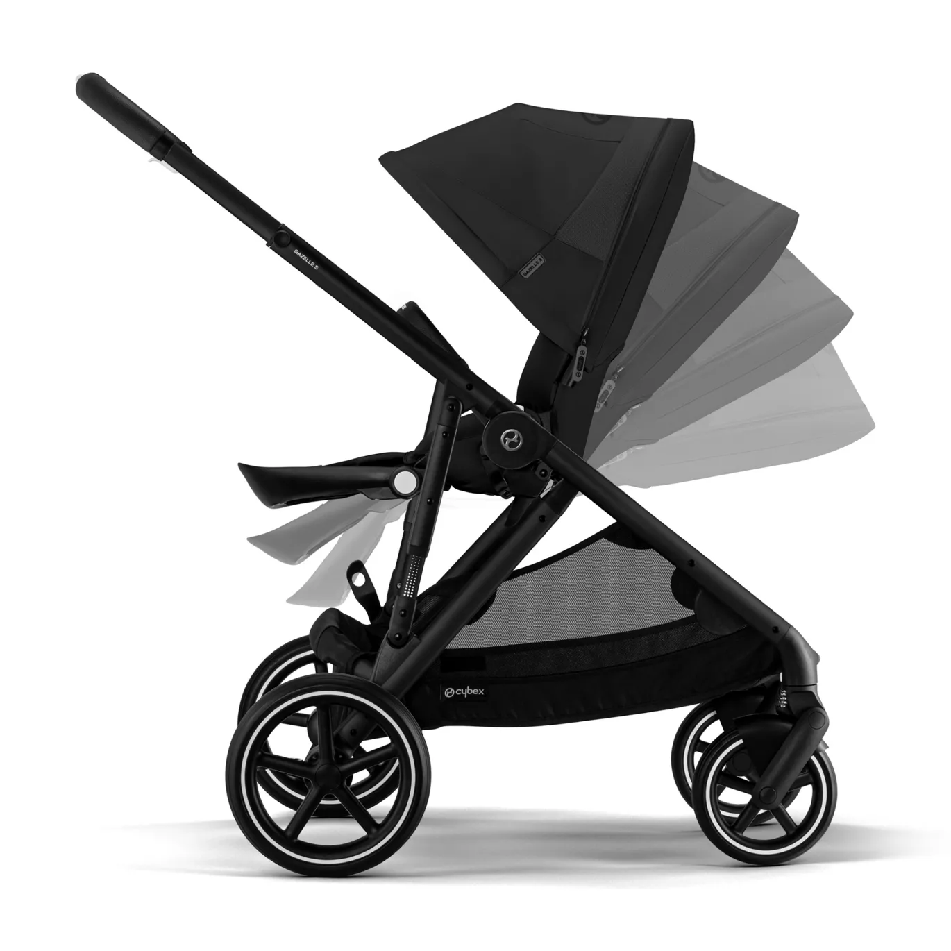 Gazelle S Moon Black (Black Frame)
