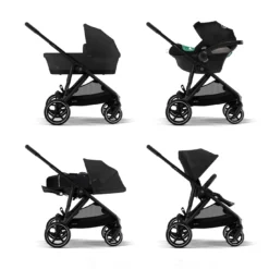 Gazelle S Moon Black (Black Frame)