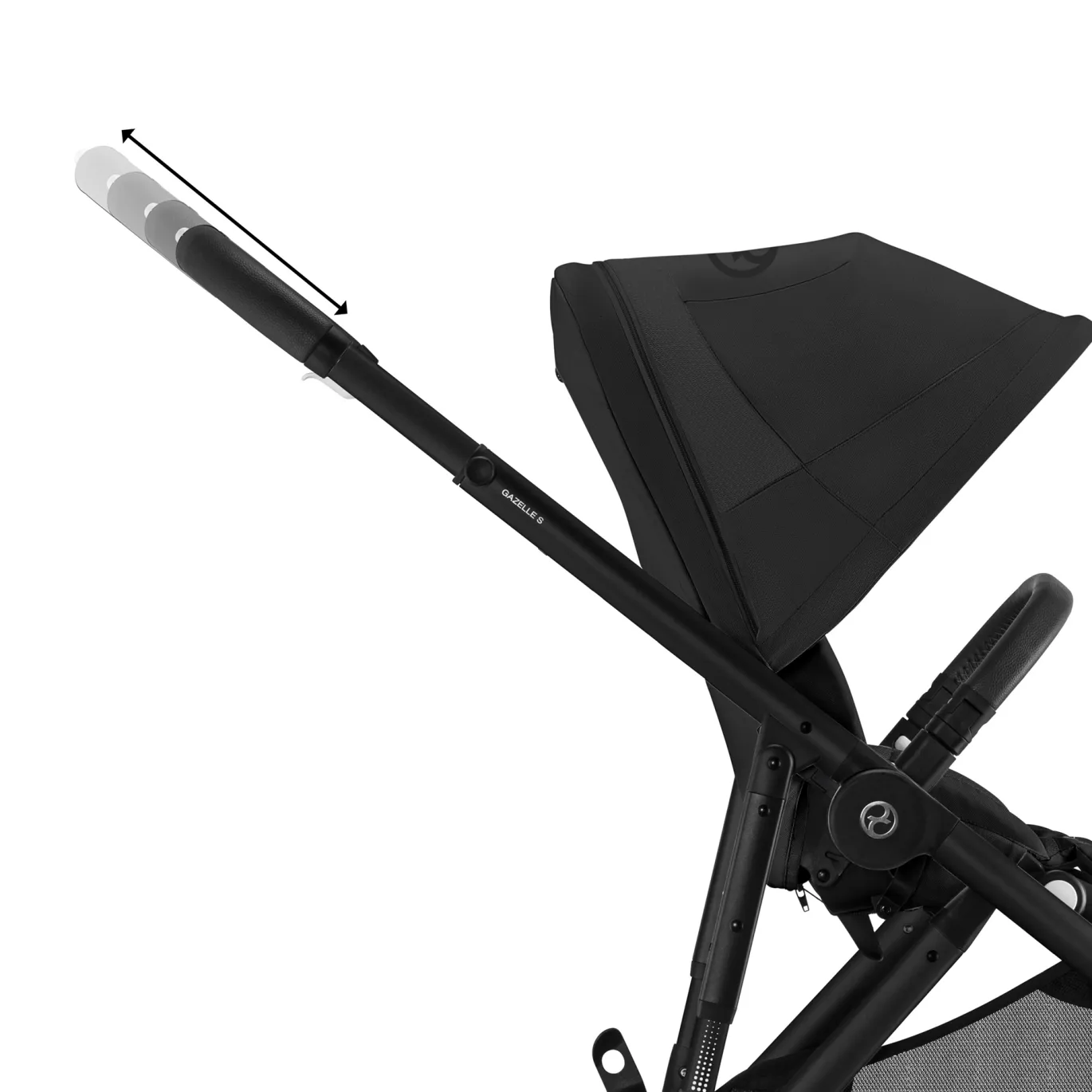 Gazelle S Moon Black (Black Frame)