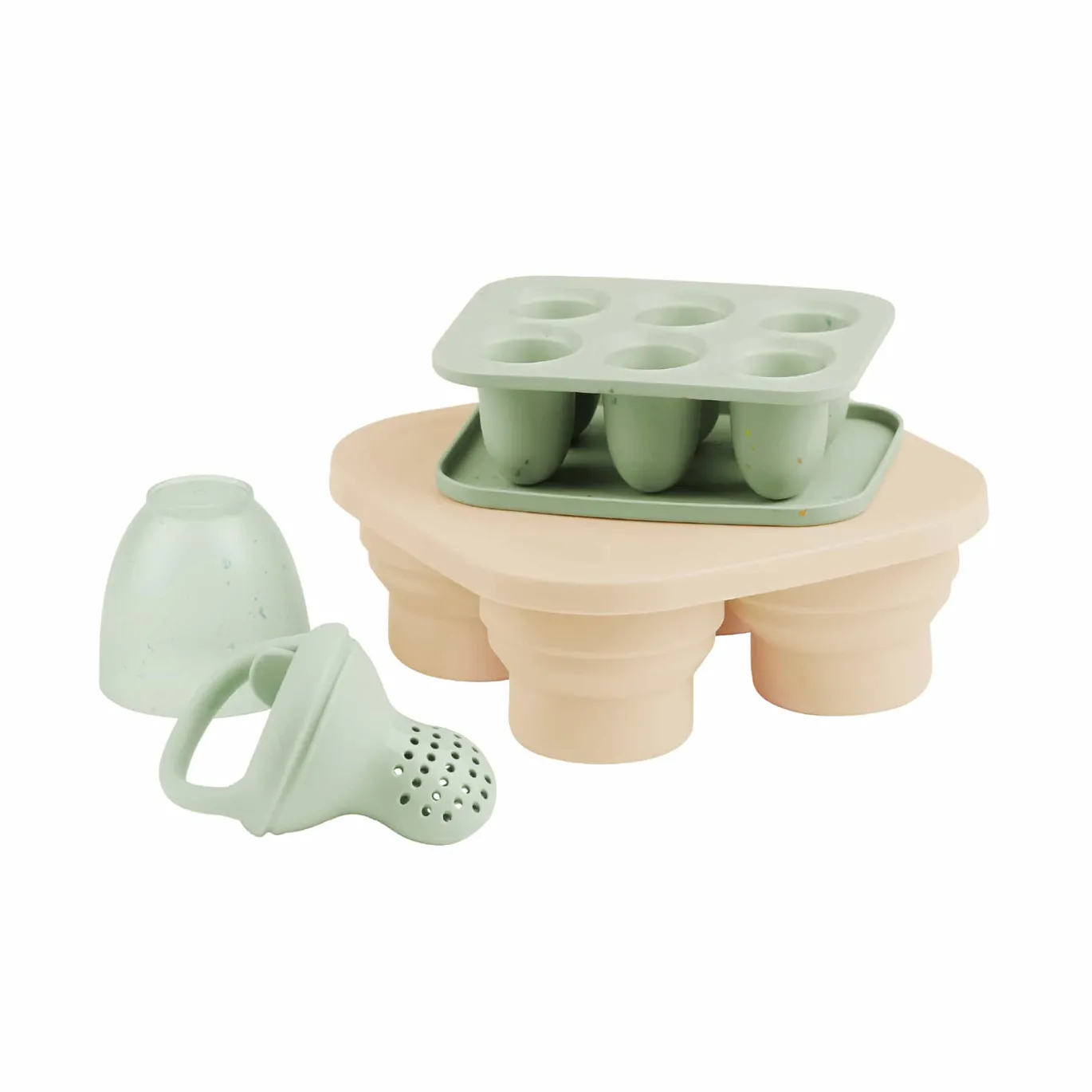 Gefrierbehälter für Babybrei & Fruchtsauger