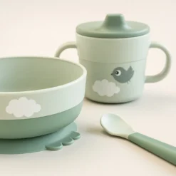 Geschirrset First Meal Happy Clouds