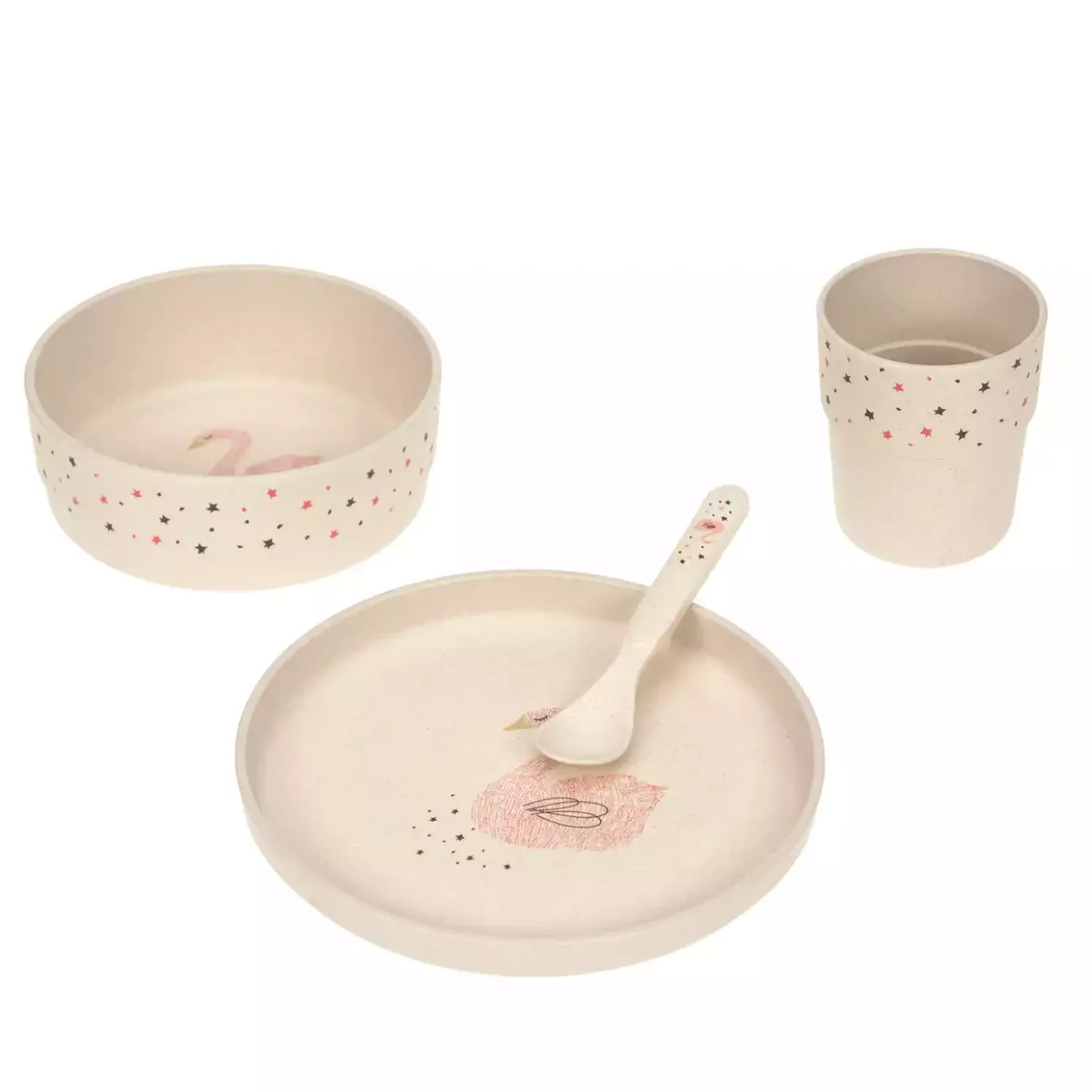 Geschirrset Little Water Swan