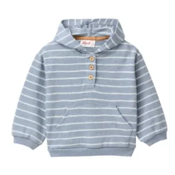 gestreifter Hoodie