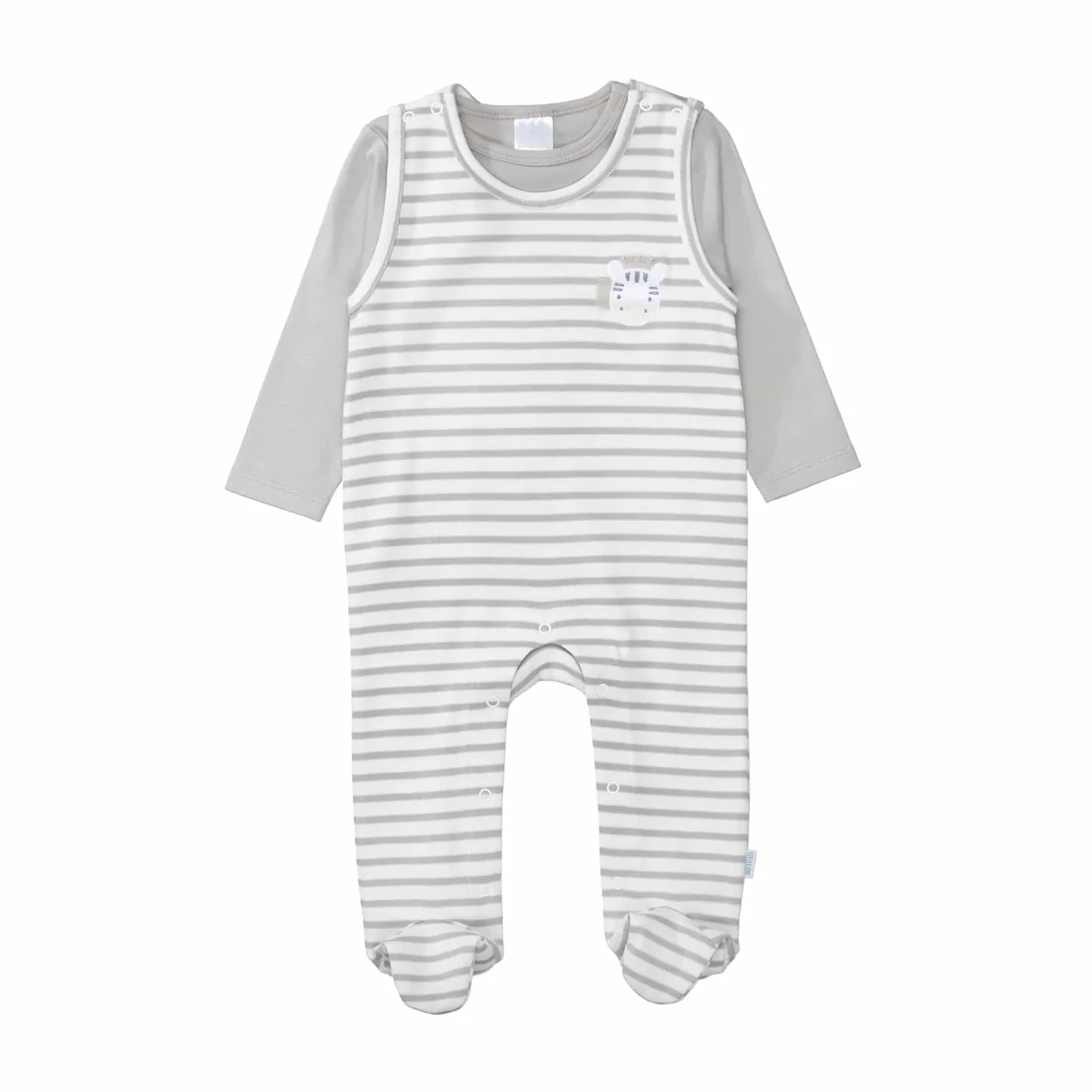gestreiftes Strampler-Set Zebra