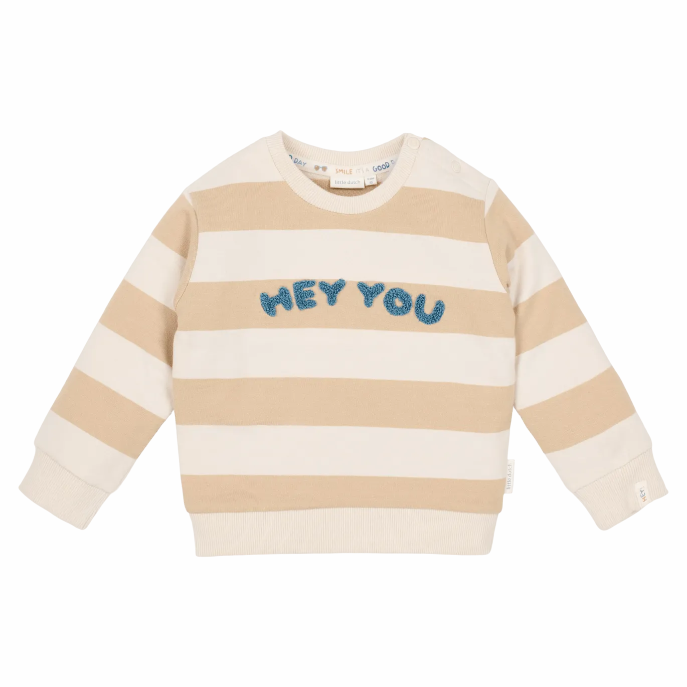 gestreiftes Sweatshirt Hey You