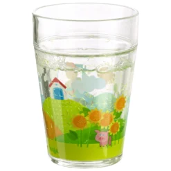 Glitzerbecher Traktor