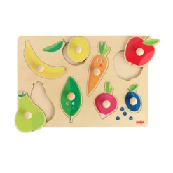 Greifpuzzle Obst und Gemüse