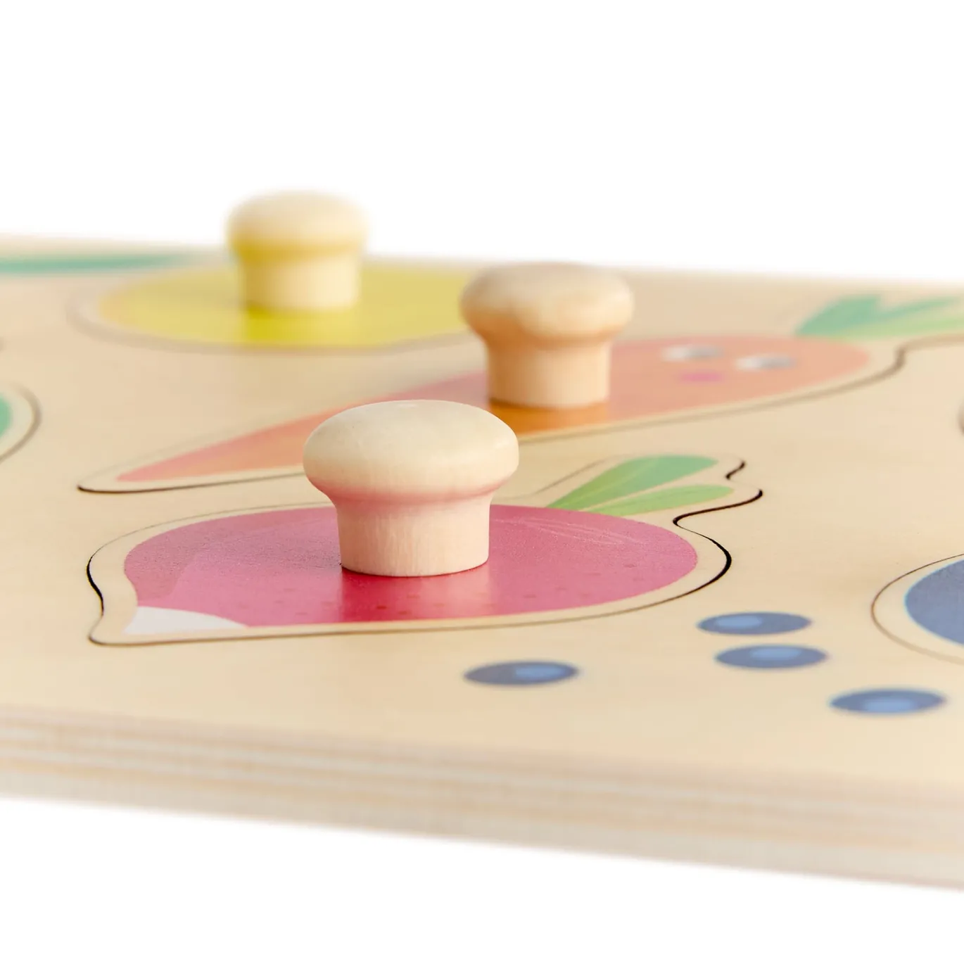 Greifpuzzle Obst und Gemüse