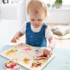 Greifpuzzle Oma Lenis Tiere