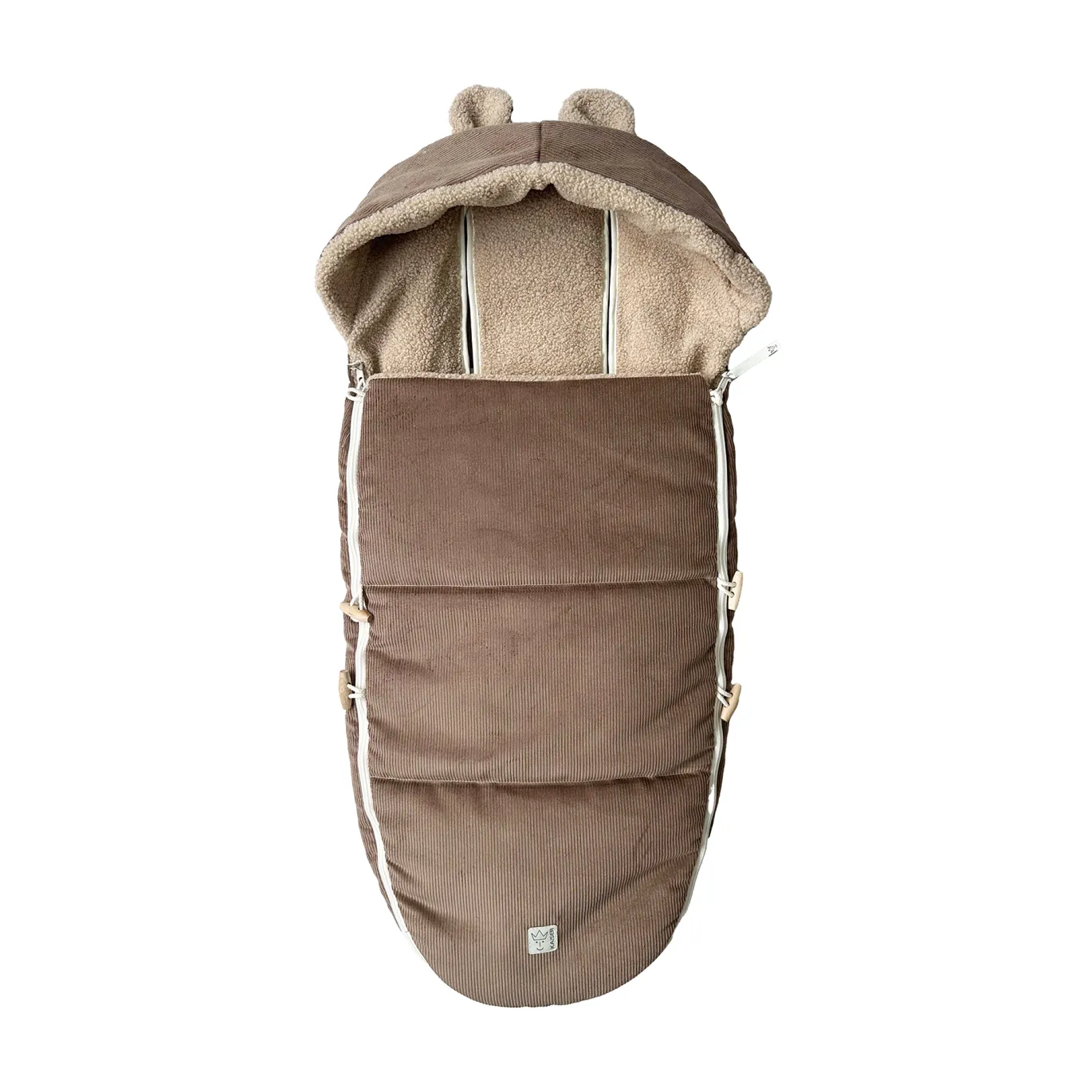 HAU KEA Fleece Fußsack Caribou