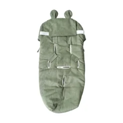 HAU KEA Fleece Fußsack Mineral Green