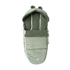 HAU KEA Fleece Fußsack Mineral Green