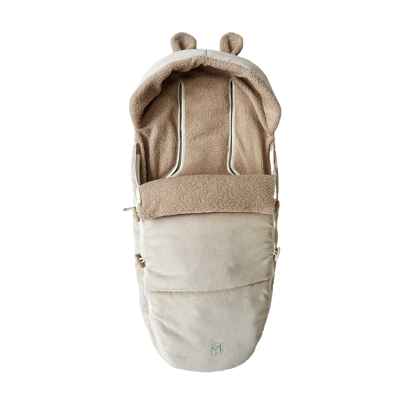 HAU KEA Fleece Fußsack Sand Shell