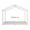 Hausbett 70 x 140 cm