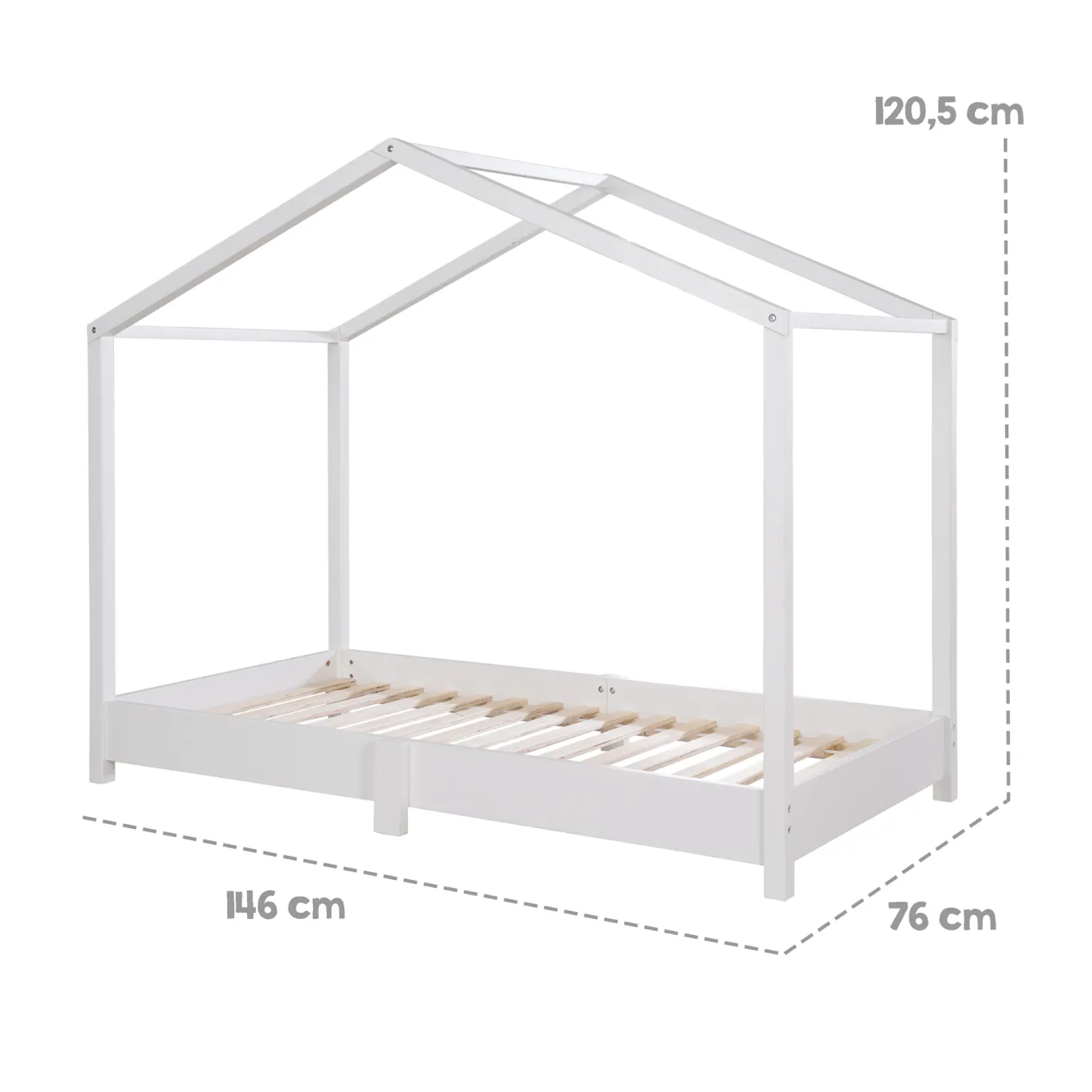 Hausbett 70 x 140 cm