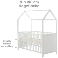 Hausbett 70 x 140 cm