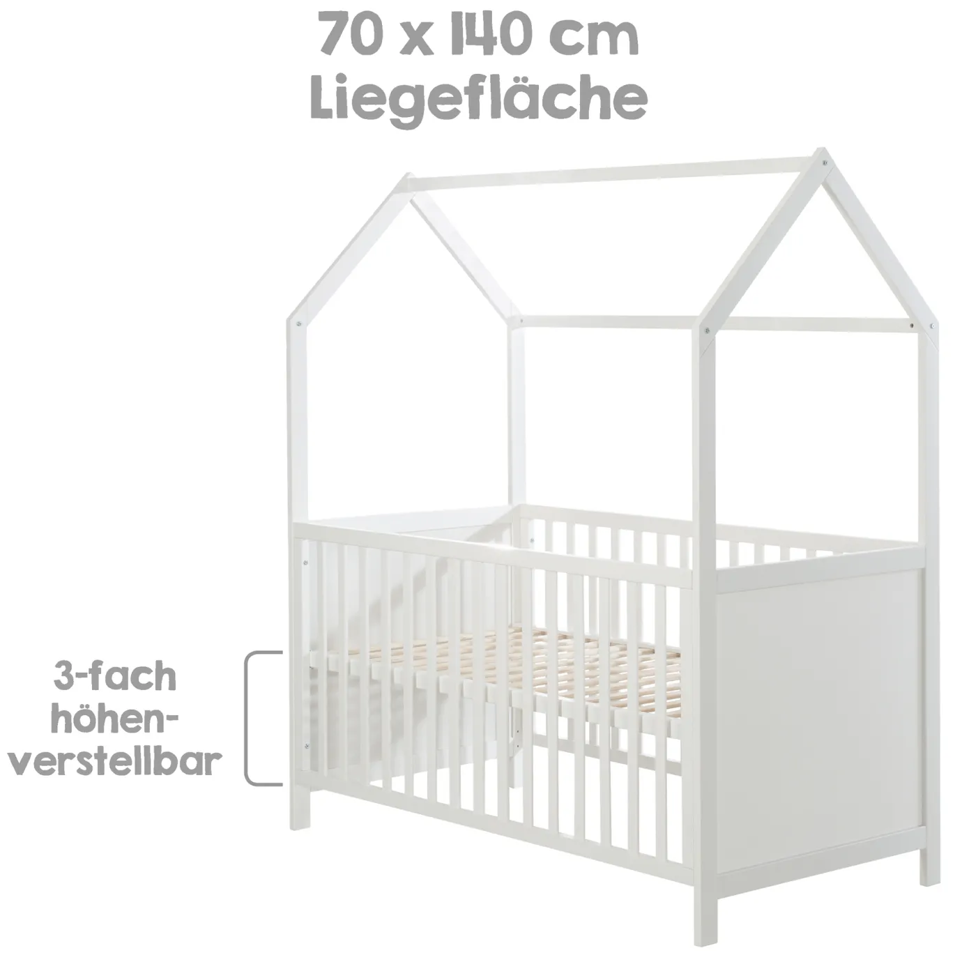 Hausbett 70 x 140 cm