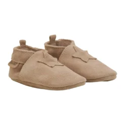 Hausschuhe Suede White