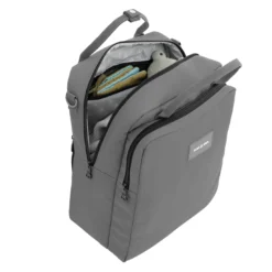 Henkel-Rucksack Elefantengrau