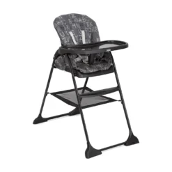 Hochstuhl Mimzy Snacker ABC Charcoal