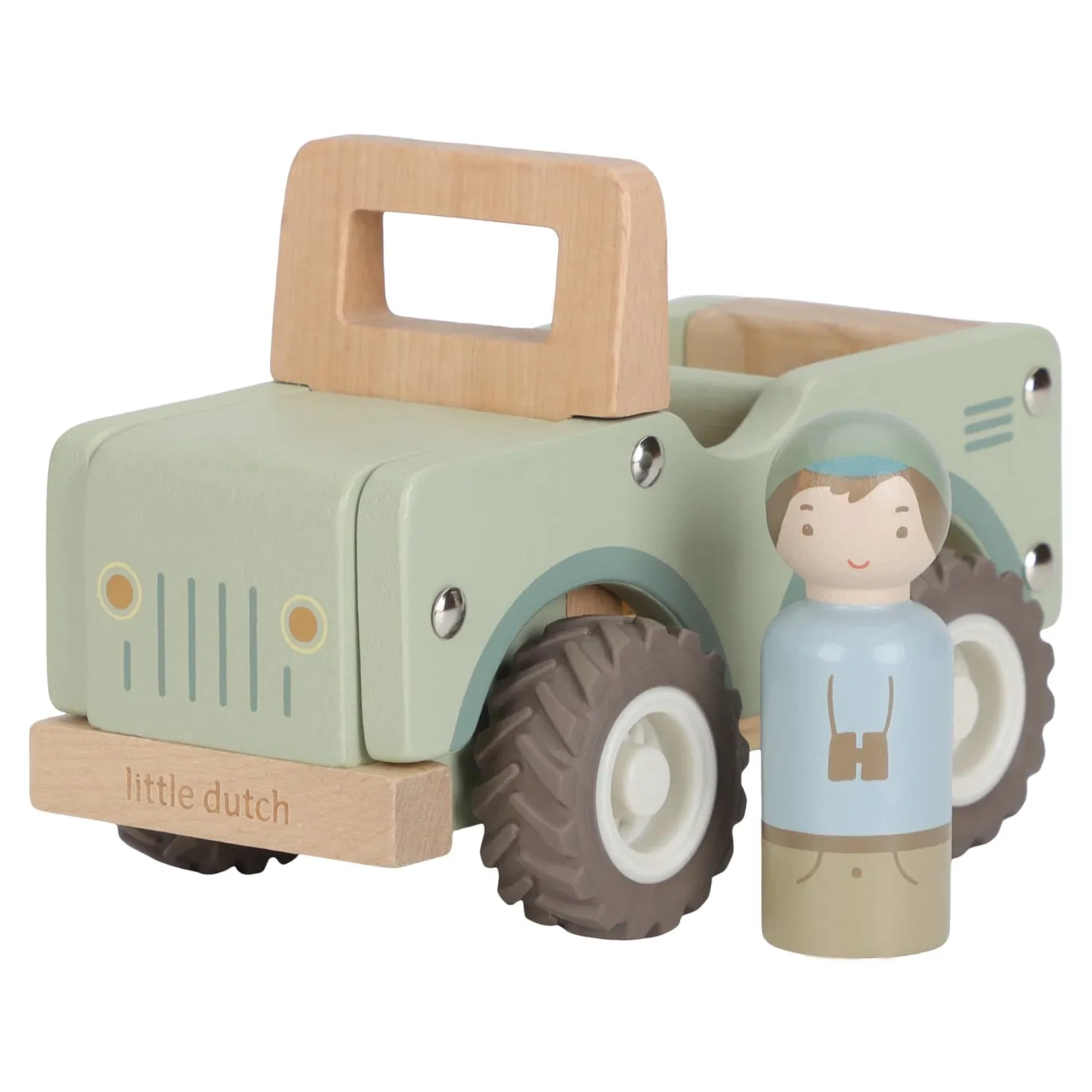 Holz-Auto Safari Friends