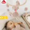 Holz-Mobile Flamingo
