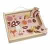 Holzpuzzle-Set Farben