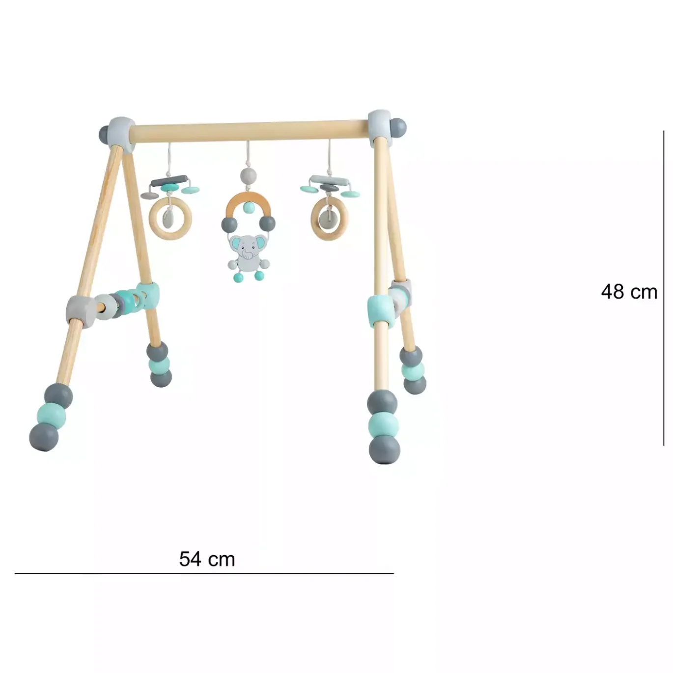 Holzspieltrapez Elefant