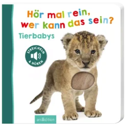 Hör mal rein, wer kann das sein? Tierbabys