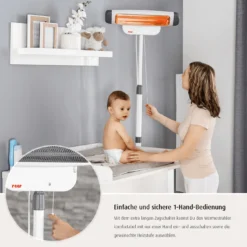 2in1 FeelWell Wickeltisch-Wärmestrahler