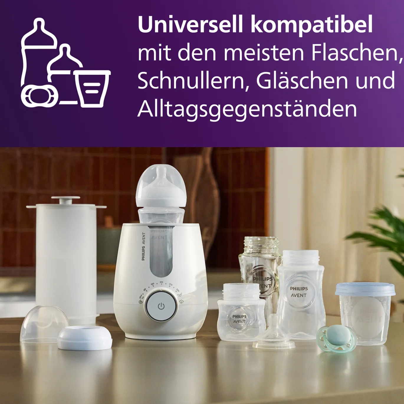 2in1 Flaschenwärmer und Sterilisator