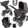 3in1-Kinderwagen-Set Sierra Nut