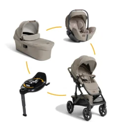 4in1 Set Vinca™ inkl. Ramble™ XL 26 und Babyschale Sandstone