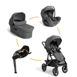 4in1 Set Vinca™ inkl. Ramble™ XL 26 und Babyschale Ebony