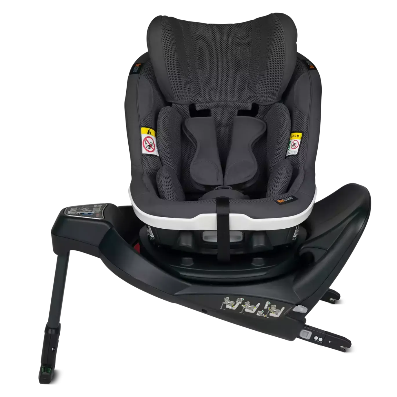 iZi Turn i-Size Anthracite Mesh